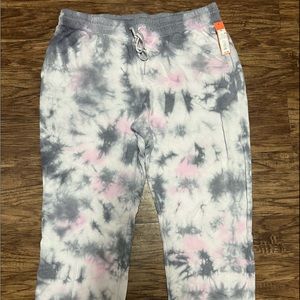 Colsie tie dye sweat pants